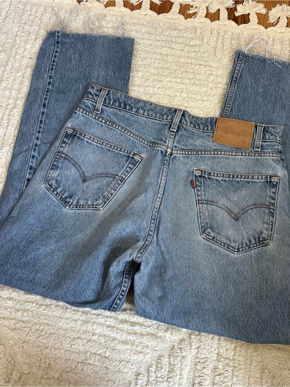 Levi's vintage Light Blue Straight-Leg Jeans